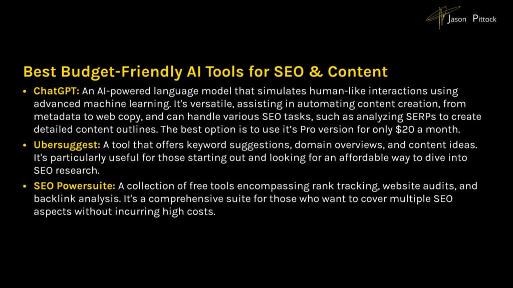 affordable AI tools