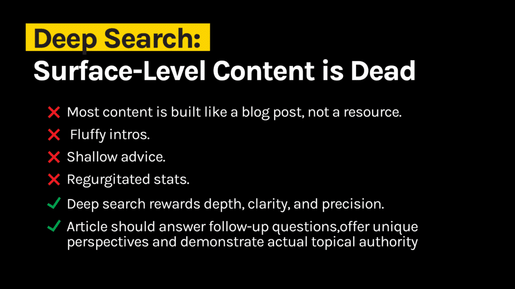 why most content never ranks