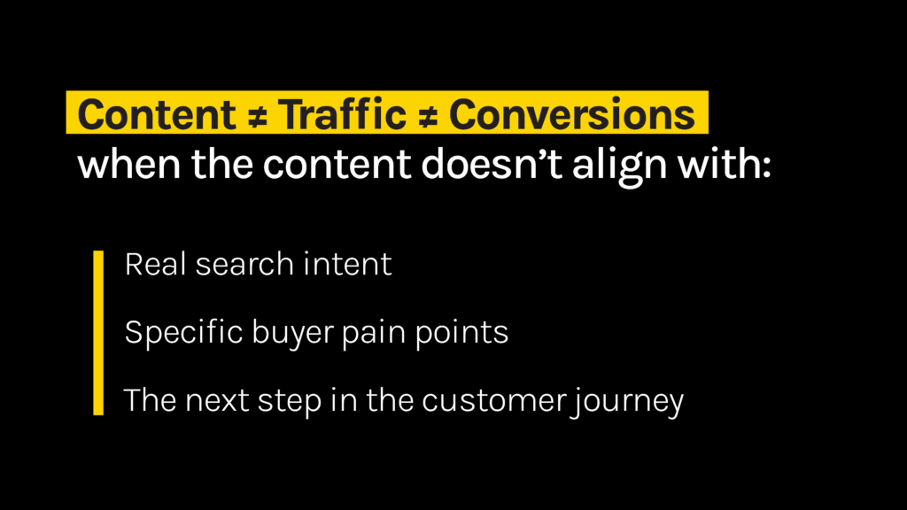 why most content never ranks