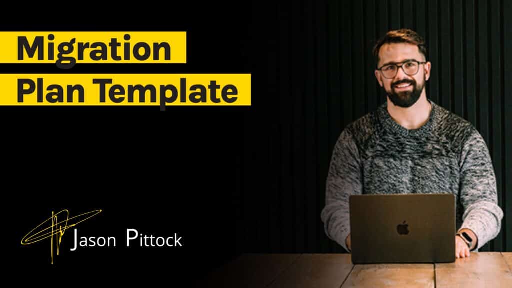 SEO migration plan template.